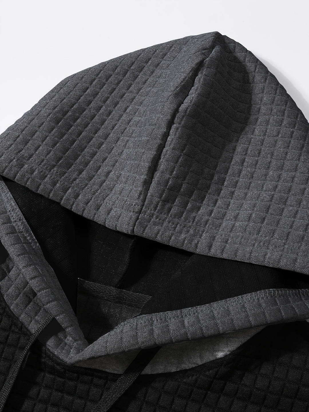 Jasper | Textured Colour-Block Hoodie