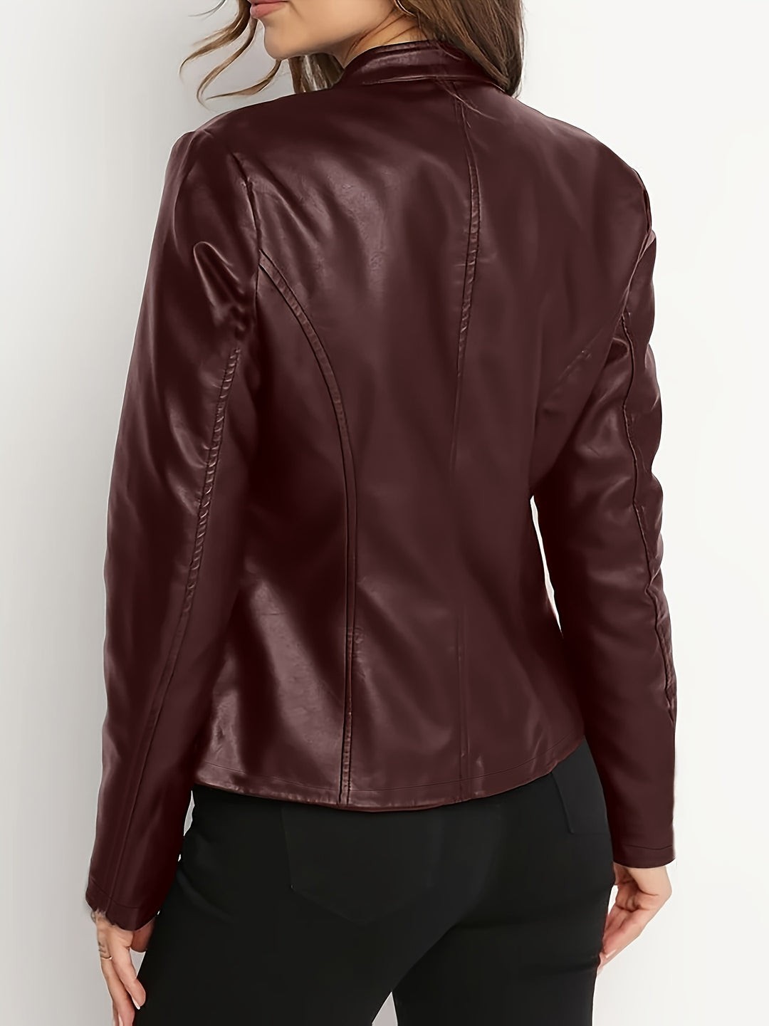 Melinda | Structured Zip-Front Jacket