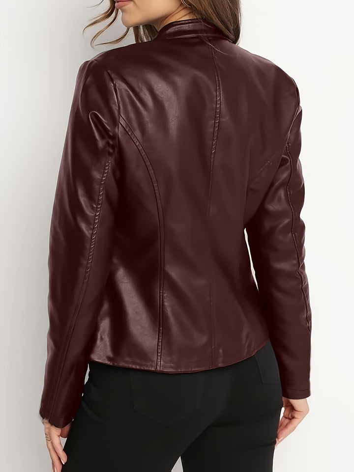 Melinda | Structured Zip-Front Jacket