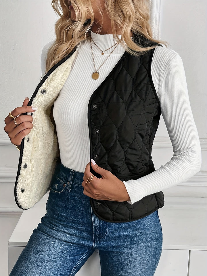 Adrienne | Cosy Quilted Gilet
