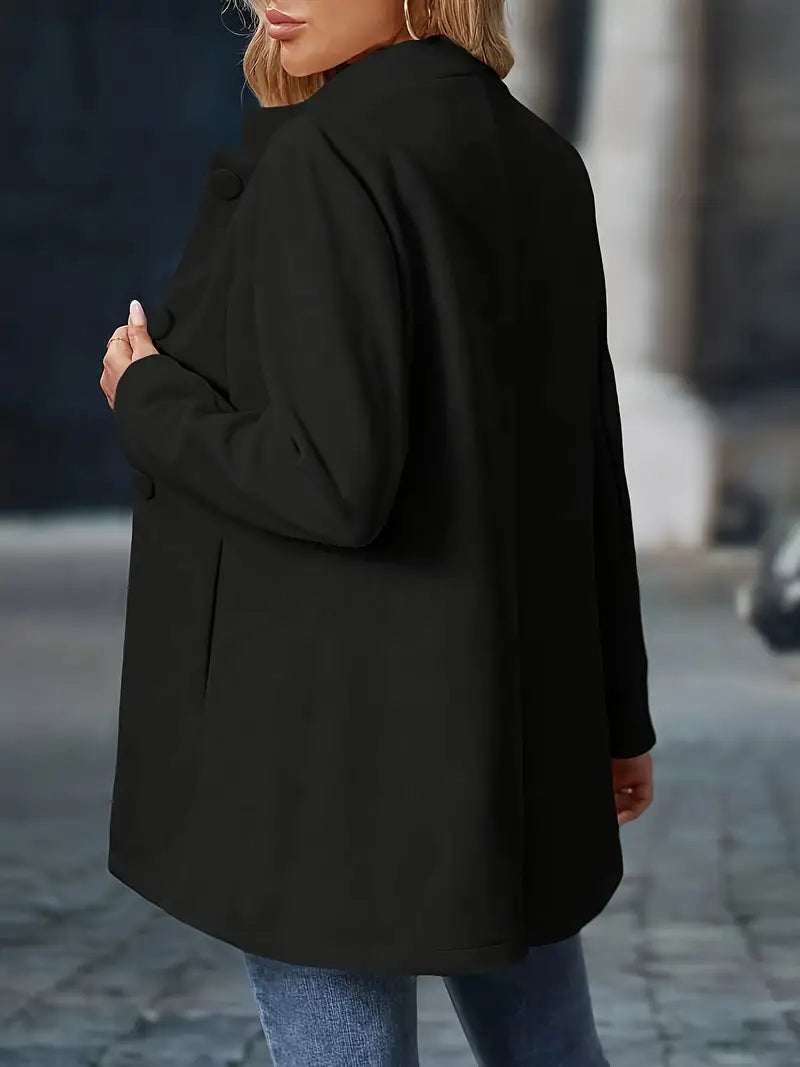 Florence | Elegant Stand-Collar Coat
