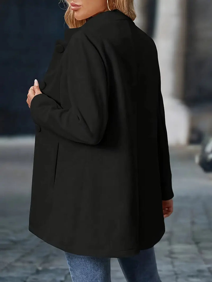 Florence | Elegant Stand-Collar Coat