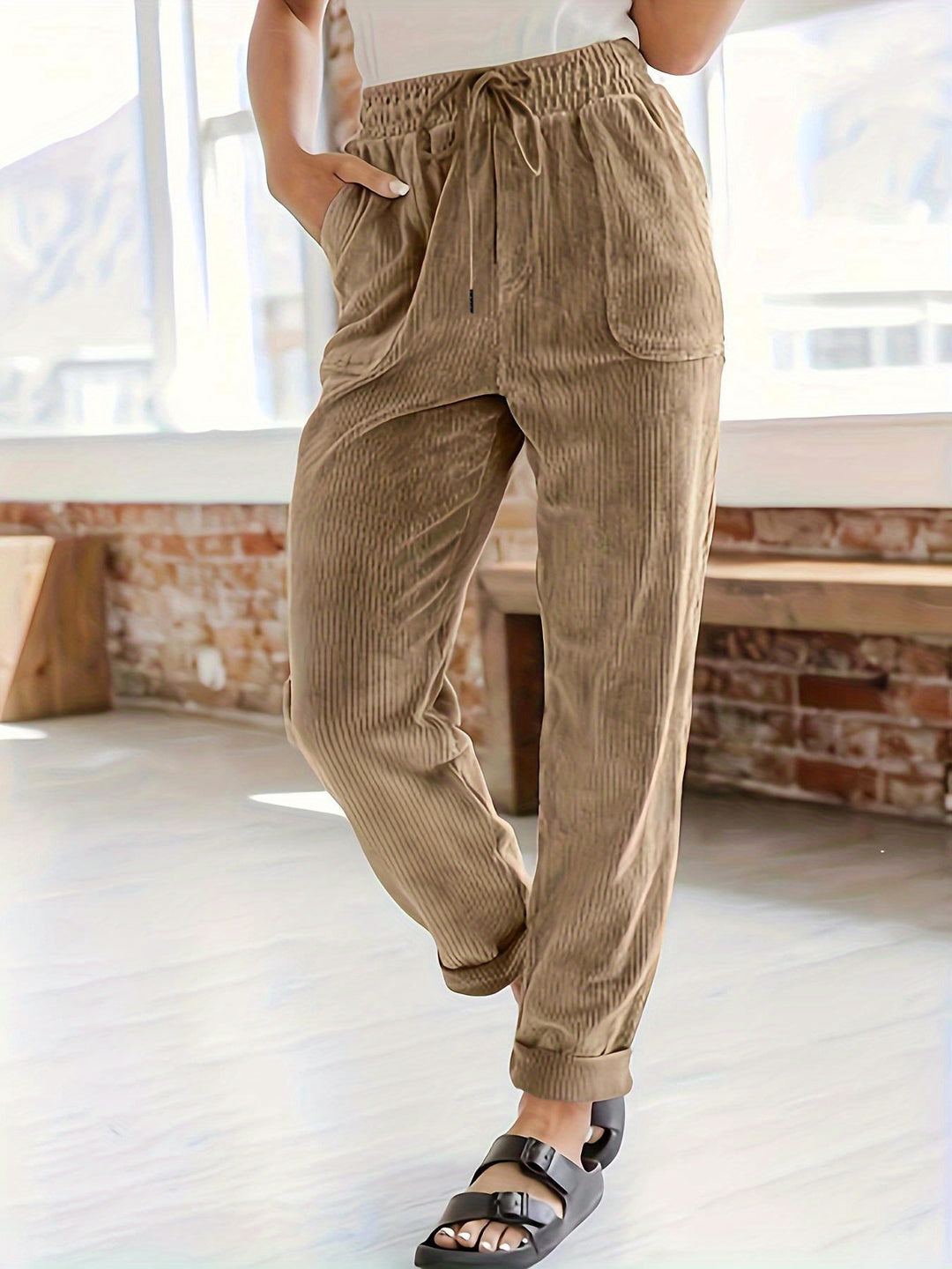 Imogen | Relaxed Wide-Leg Trousers