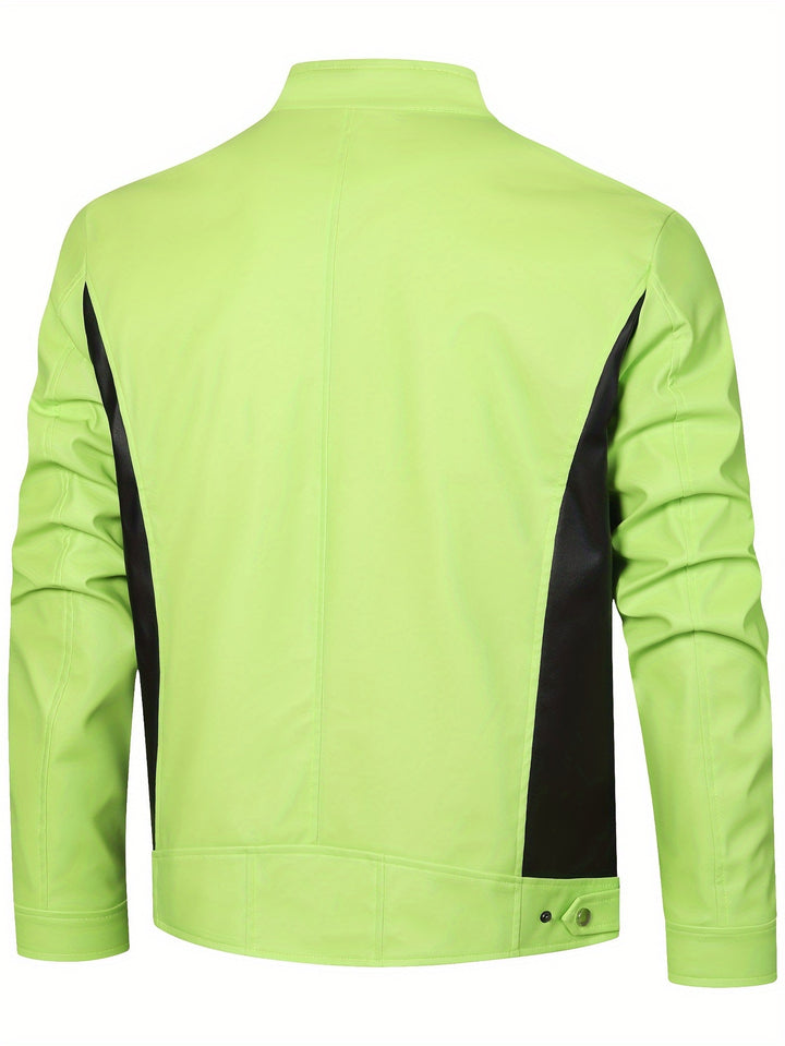 Julian | Stand-Collar Motorcycle Jacket