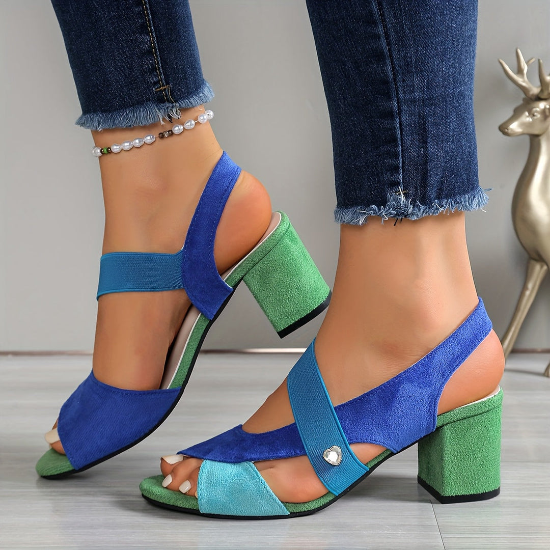 Juliana | Comfort Block Heel Sandals