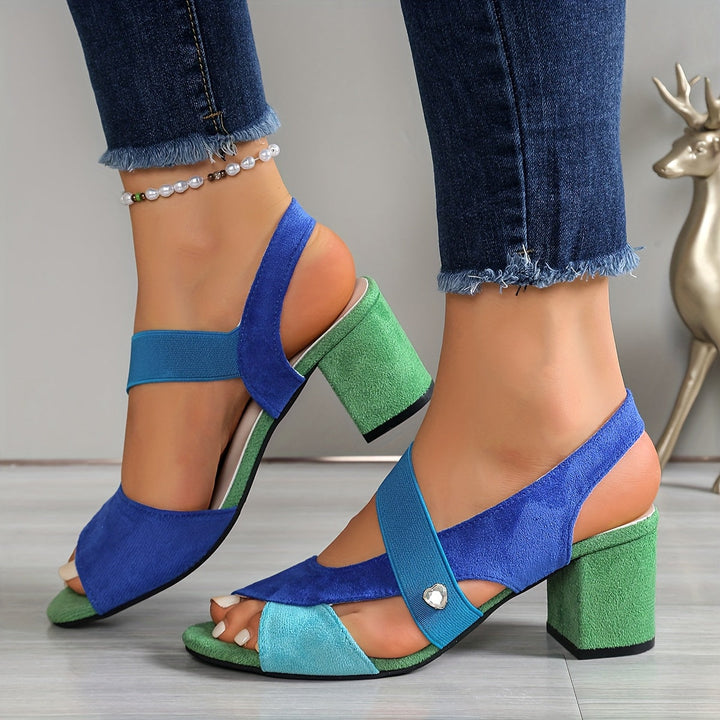 Juliana | Comfort Block Heel Sandals