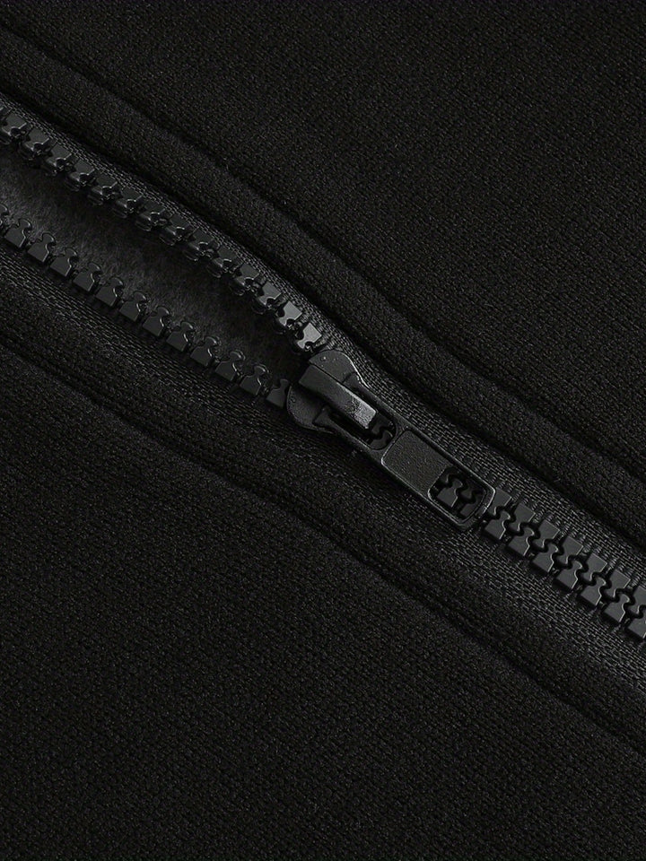 Carter | Colour Block Hooded Zip Jacket