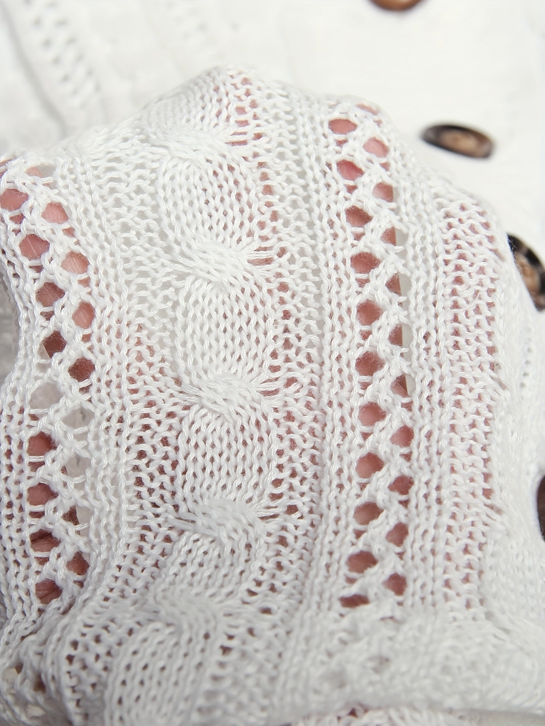 Eloise | Cable-Knit Button Cardigan