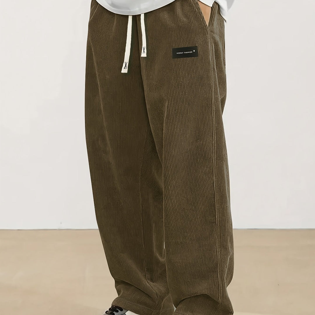 Wallace | Relaxed Straight-Leg Trousers