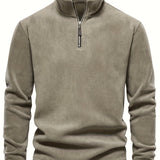 Harvey | Refined Half-Zip Pullover