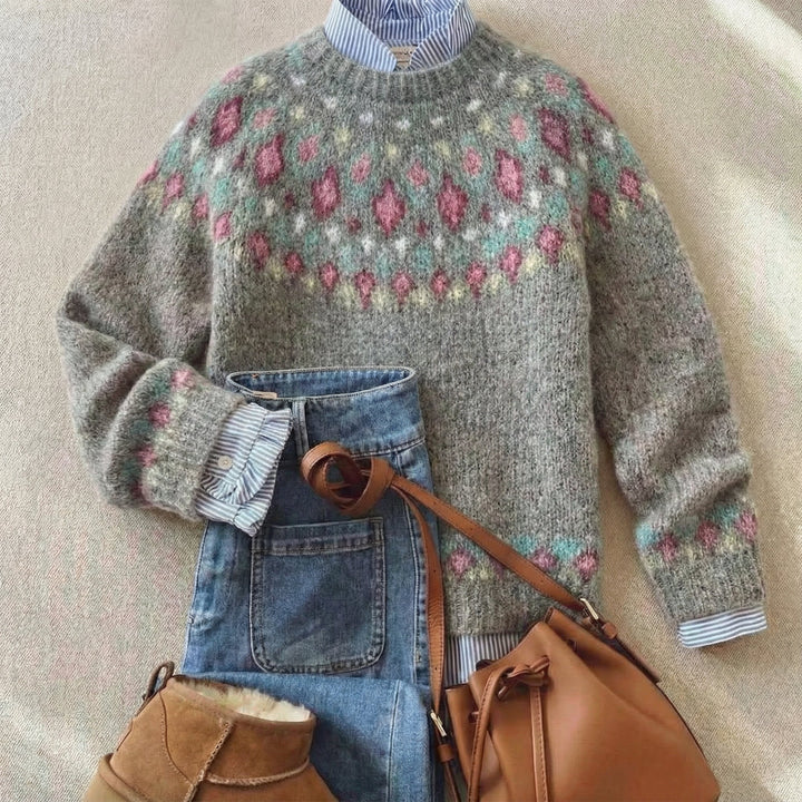Bryony | Nordic Patterned Sweater