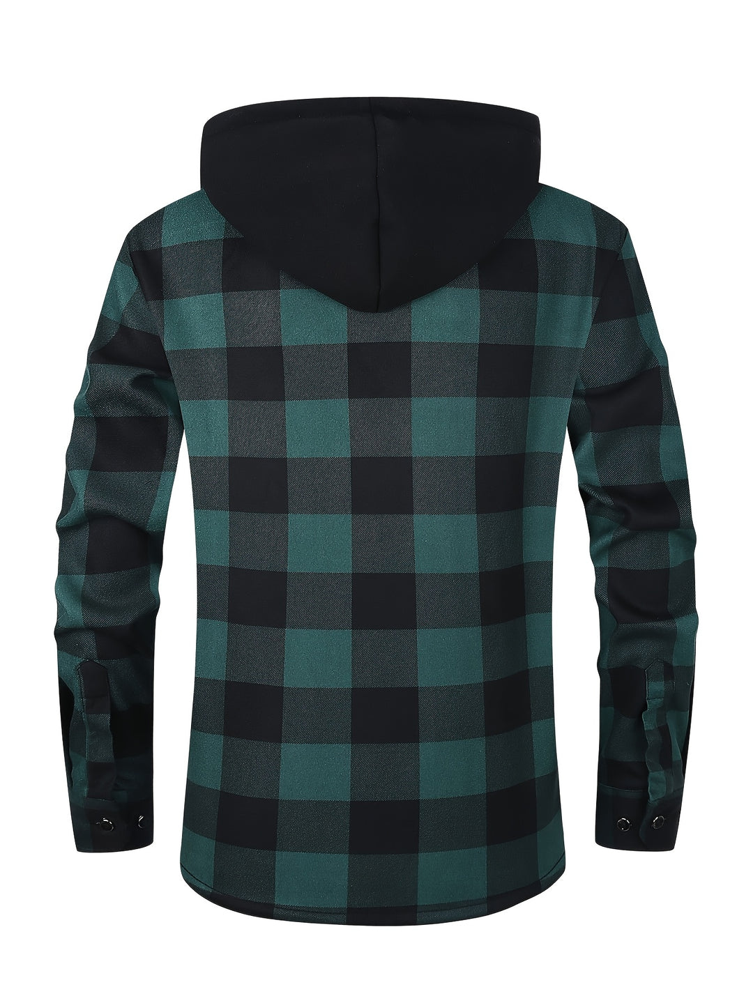 Reuben | Hooded Checked Shirt Jacket
