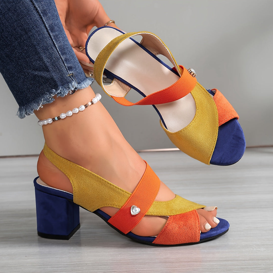 Mira | Cushioned Block-Heel Sandals