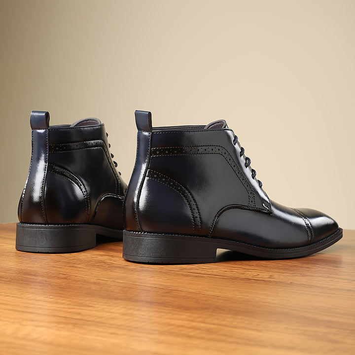 Harlan | Cap-Toe Ankle Boots