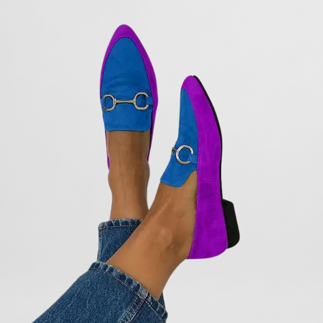 Marielle | Elegant Buckle Loafers