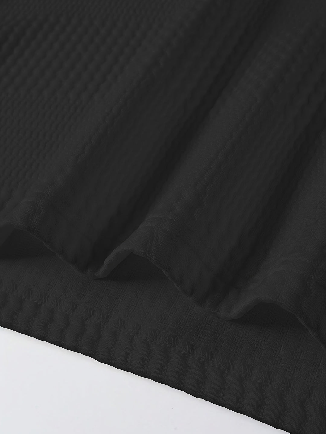 Lawrence | Textured Long Sleeve Polo Shirt