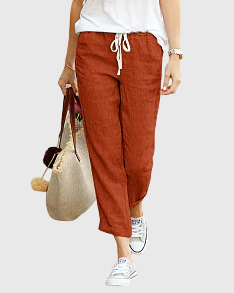 Yvette | Relaxed Drawstring Trousers