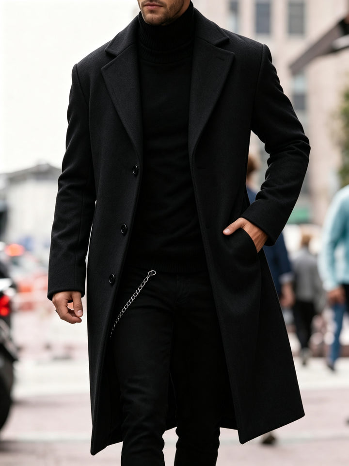 Theodore | Refined Longline Overcoat