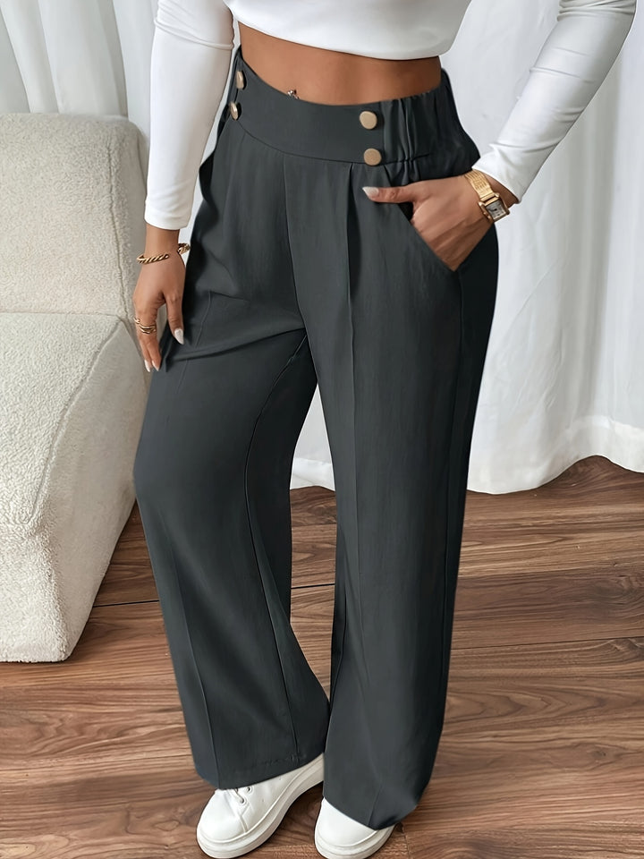 Amelia | Tailored Straight-Leg Trousers