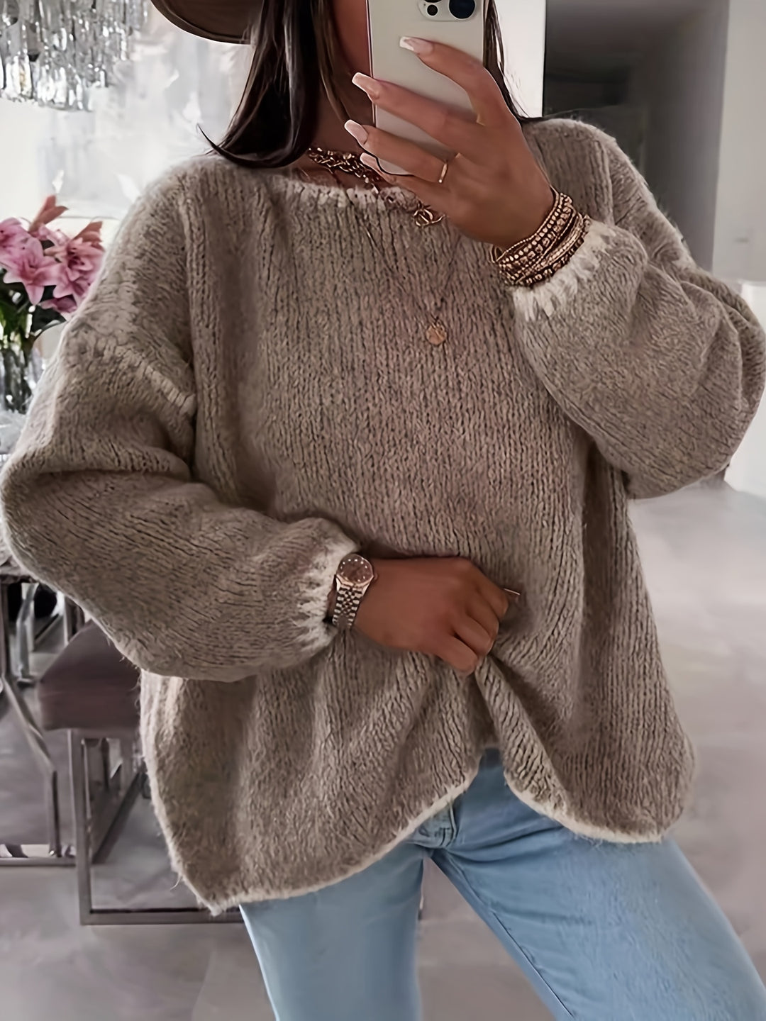Marlene | Relaxed Boat Neck Sweater