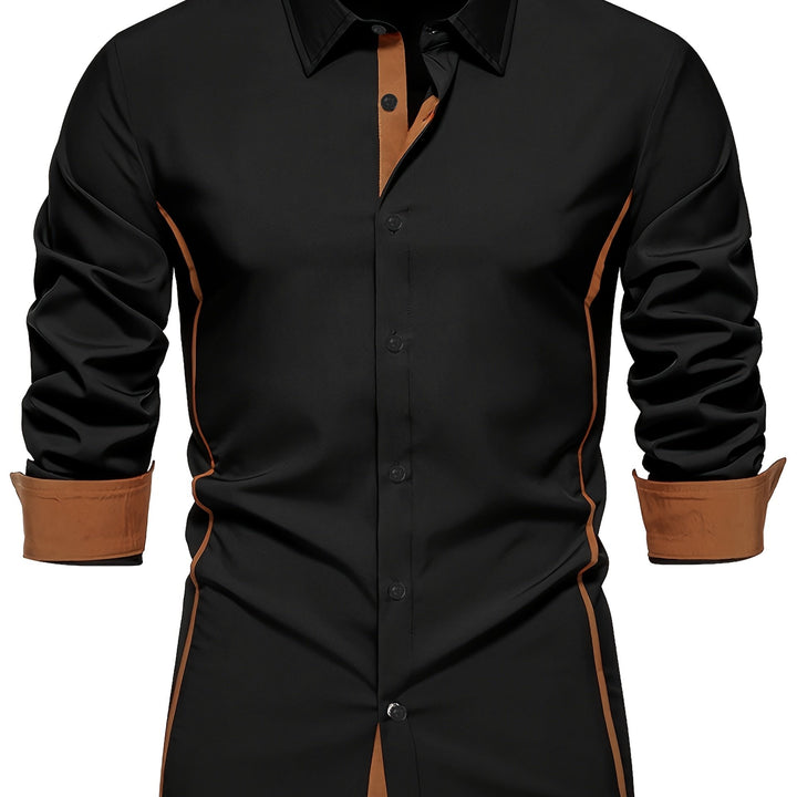 Barrett | Contrast-Trim Slim Fit Shirt