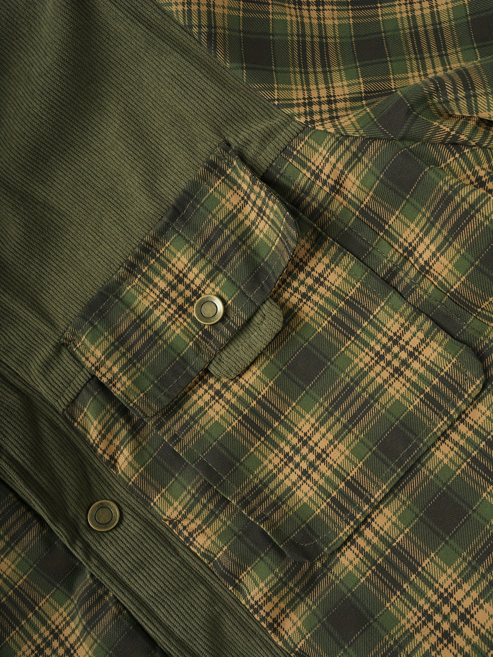 Garrett | Rugged Plaid Overshirt Jacket