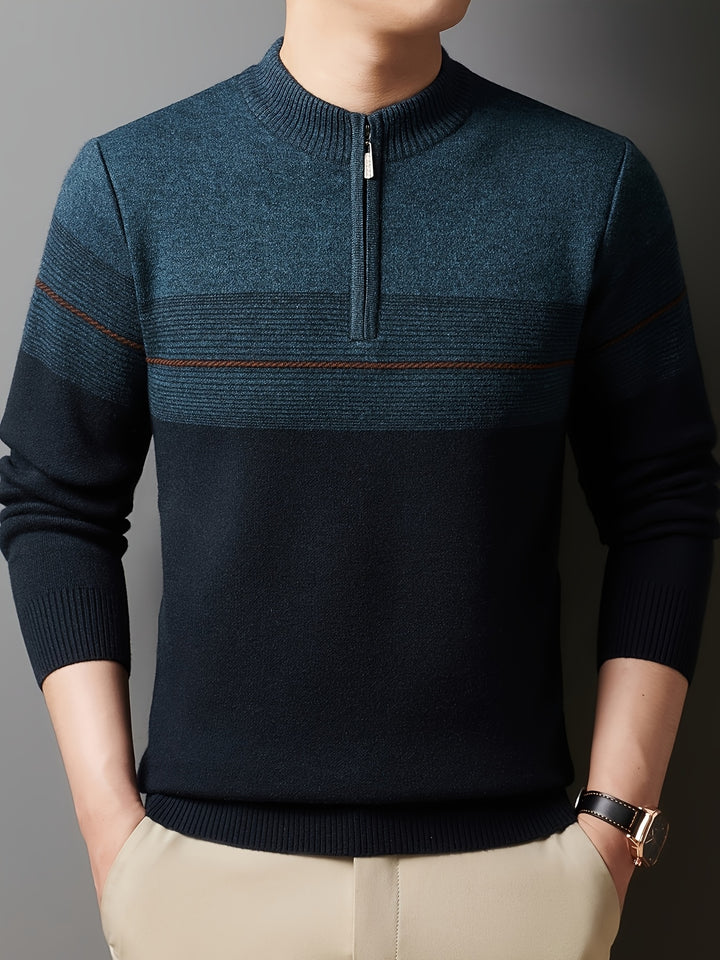Redmond | Half-Zip Mock Neck Jumper