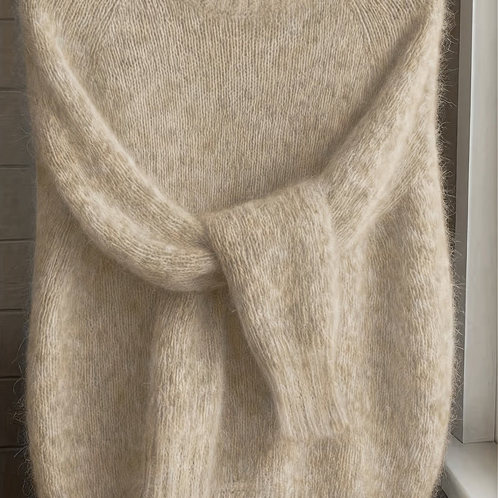 Camilla | Softly Textured Round-Neck Jumper