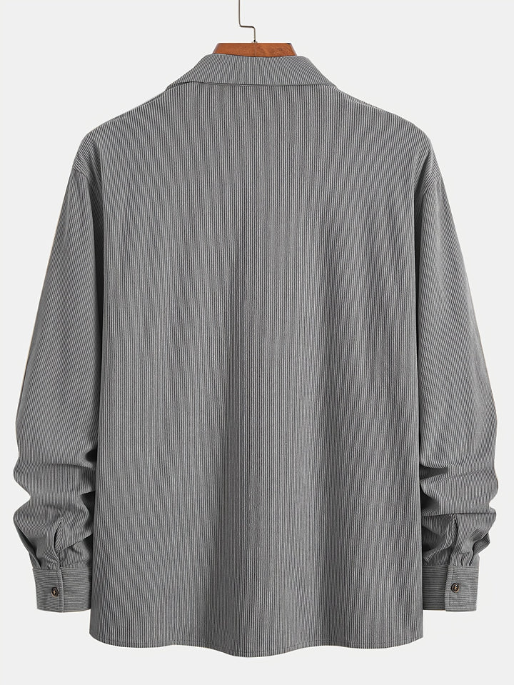 Dalton | Textured Ribbed Overshirt