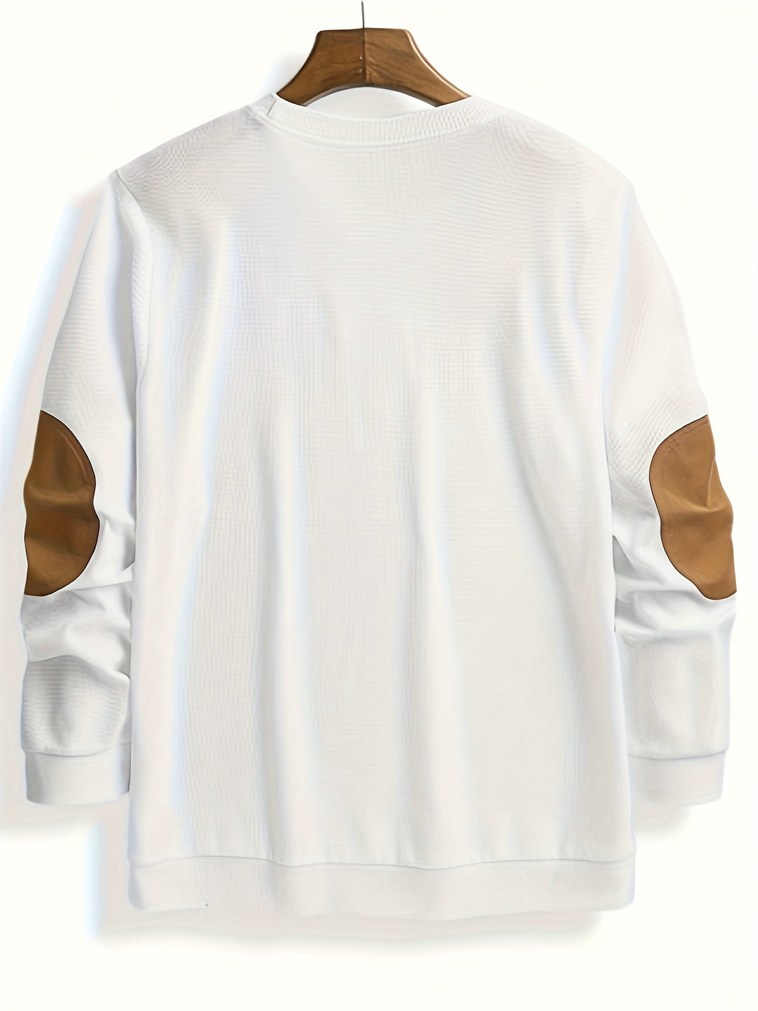 Barnaby | Textured Elbow-Patch Jumper
