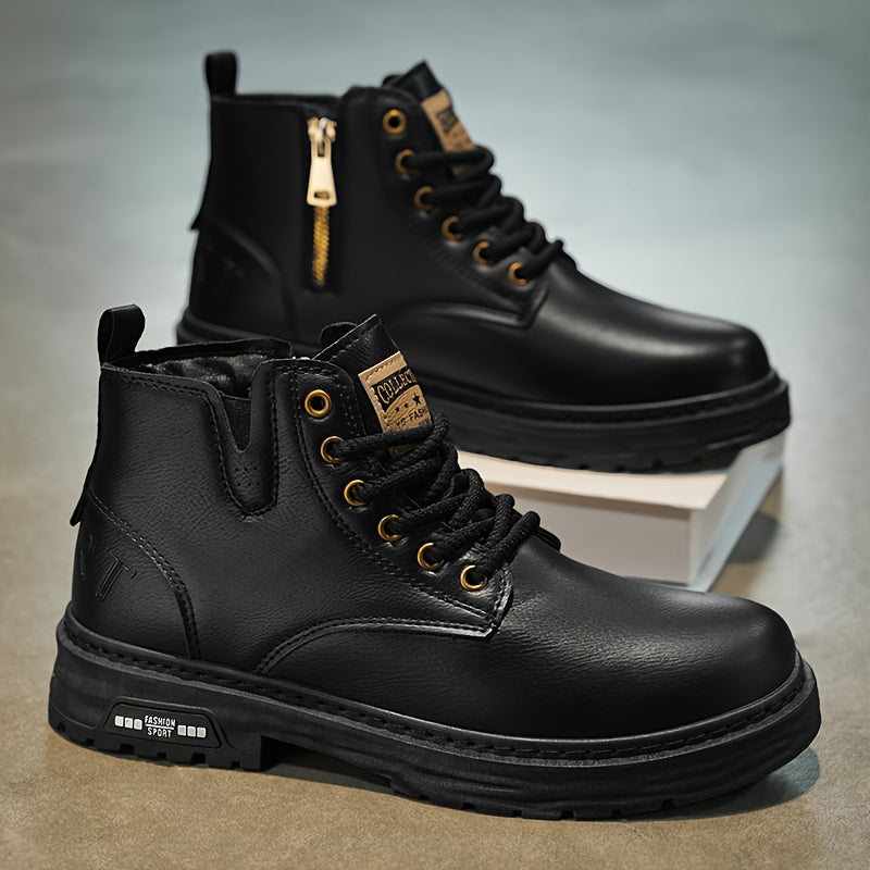 Wyatt | Rugged Lace-Up Ankle Boots