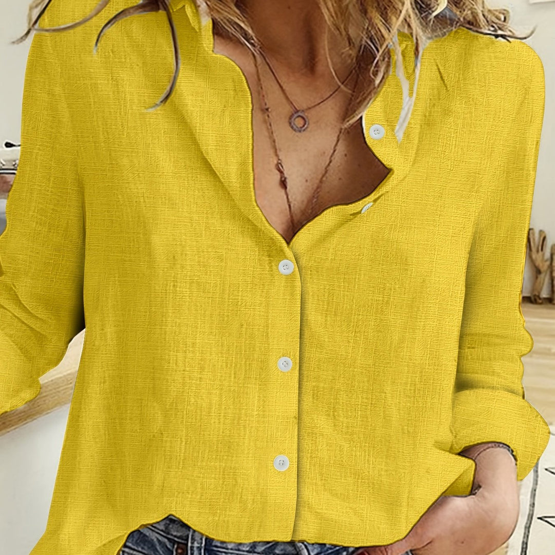 Evelyn | Relaxed Button-Up Shirt