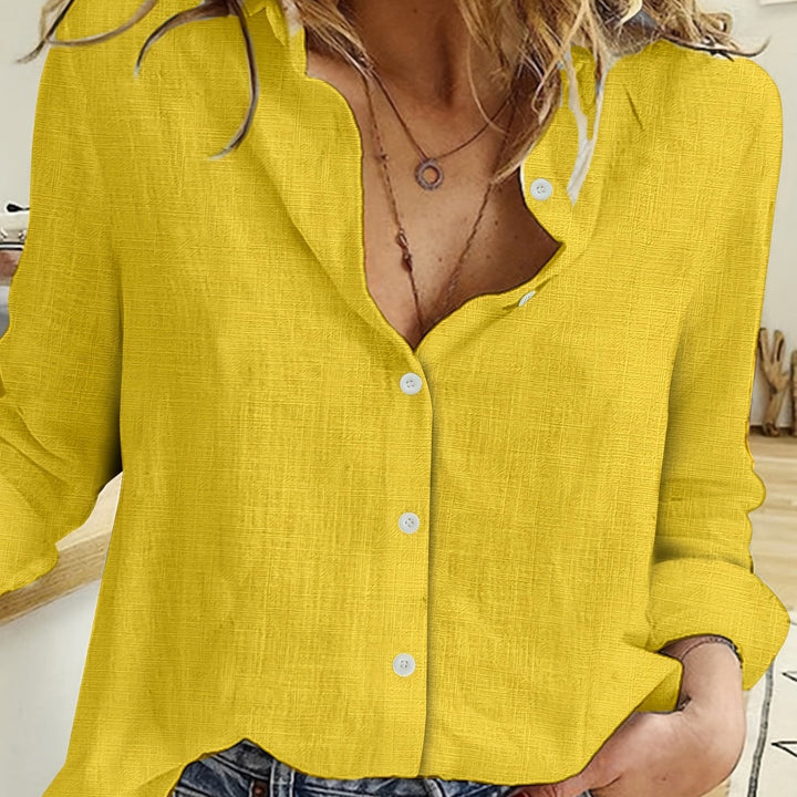 Evelyn | Relaxed Button-Up Shirt