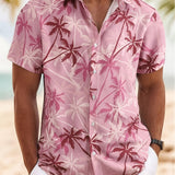 Ellis | Tropical Print Short-Sleeve Shirt