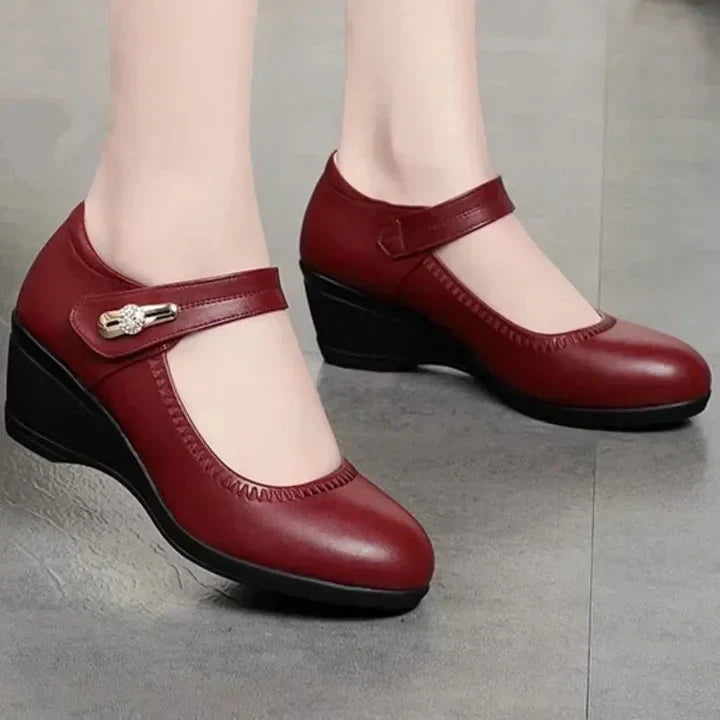 Lorna | Elegant Comfort Wedge Shoes