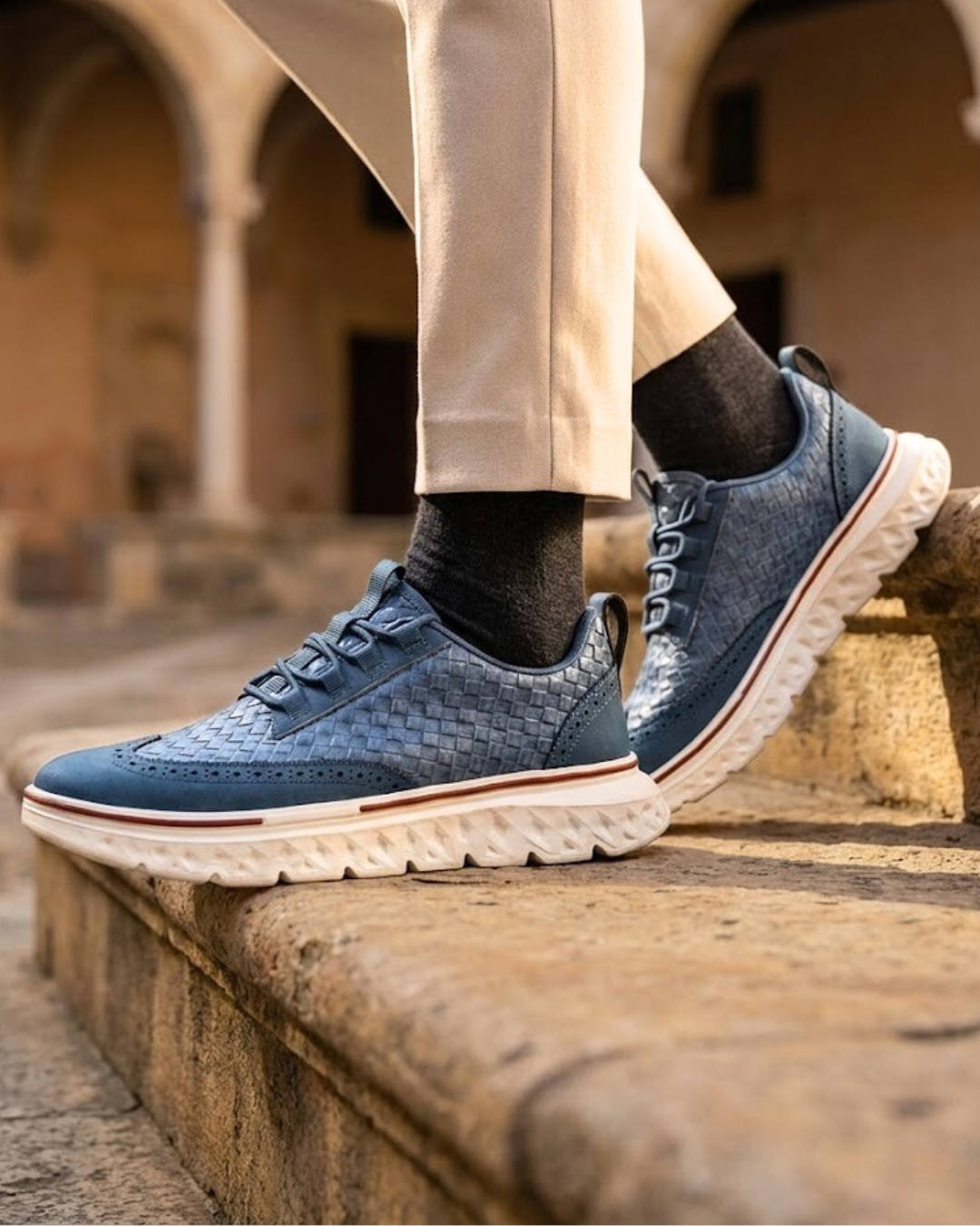Frederick | Woven Dress Trainers