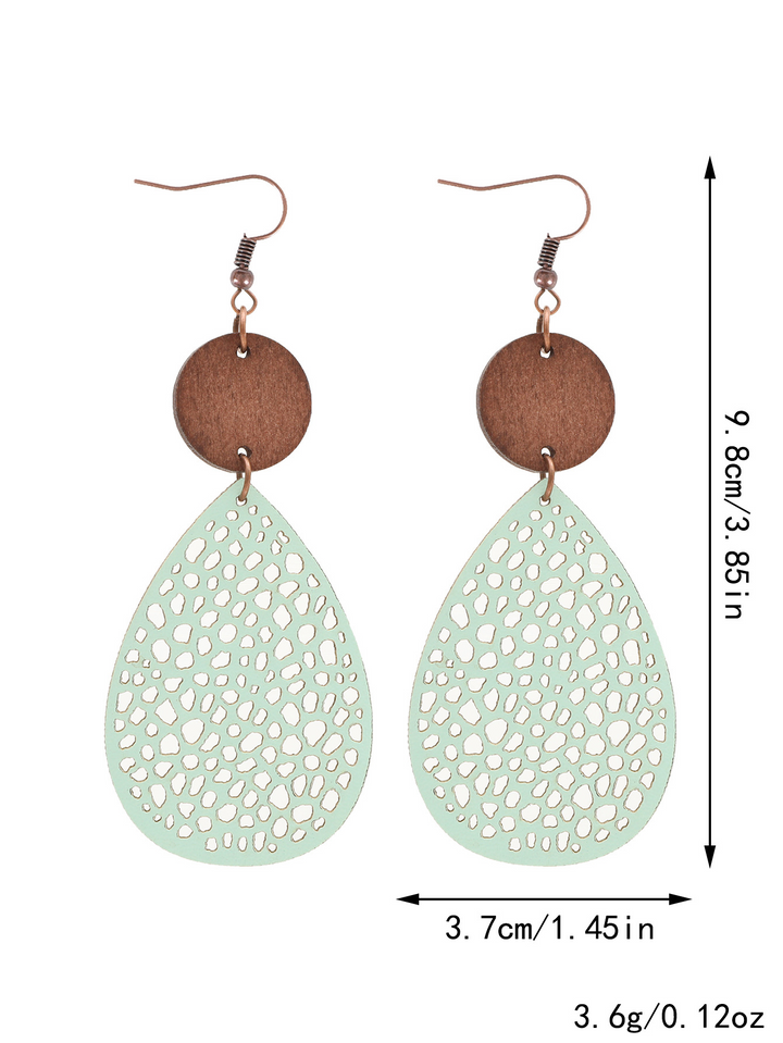 Beatryce | Vintage-Inspired Filigree Drop Earrings