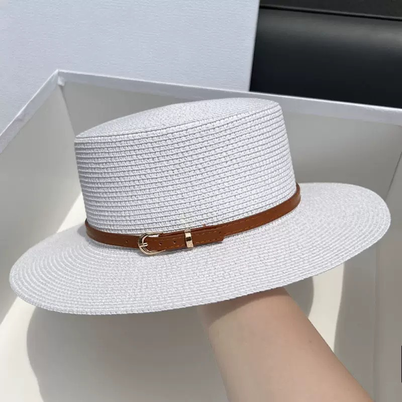 Odette | Belted Wide Brim Sun Hat
