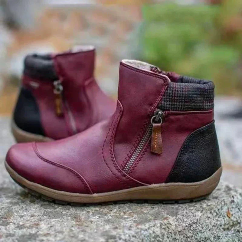 Hattie | Cosy Side-Zip Ankle Boots