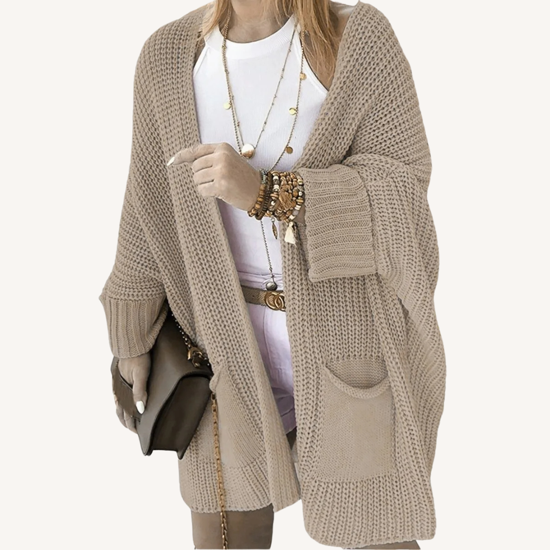 Nancy | Relaxed Chunky-Knit Cardigan