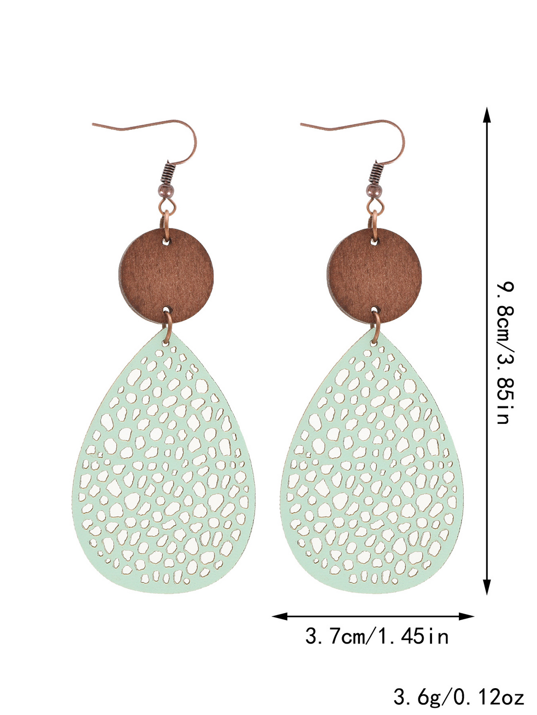 Beatryce | Vintage-Inspired Filigree Drop Earrings