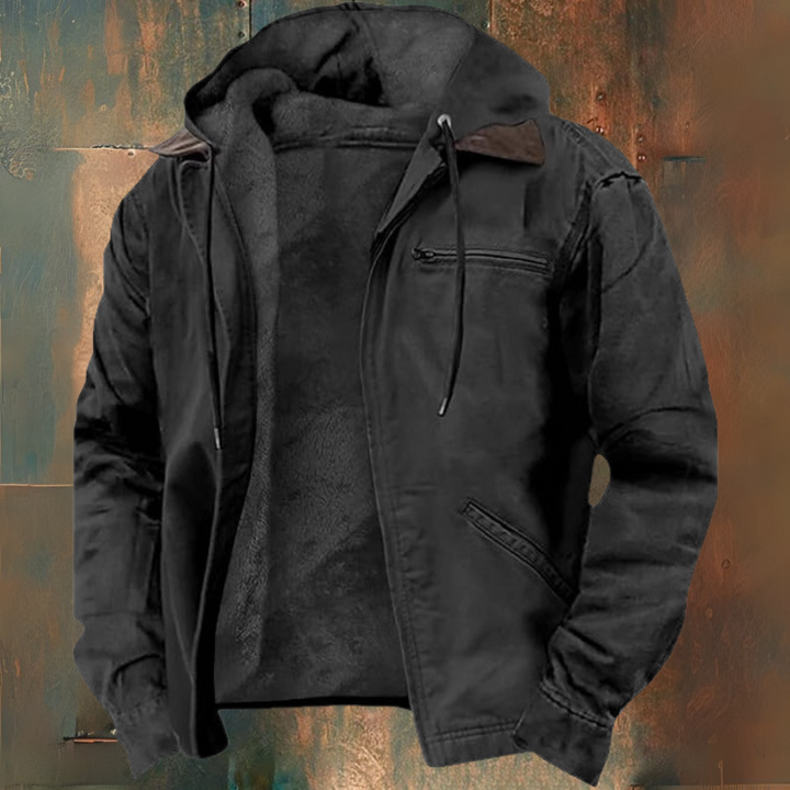 Callahan | Rugged Hooded Zip Jacket