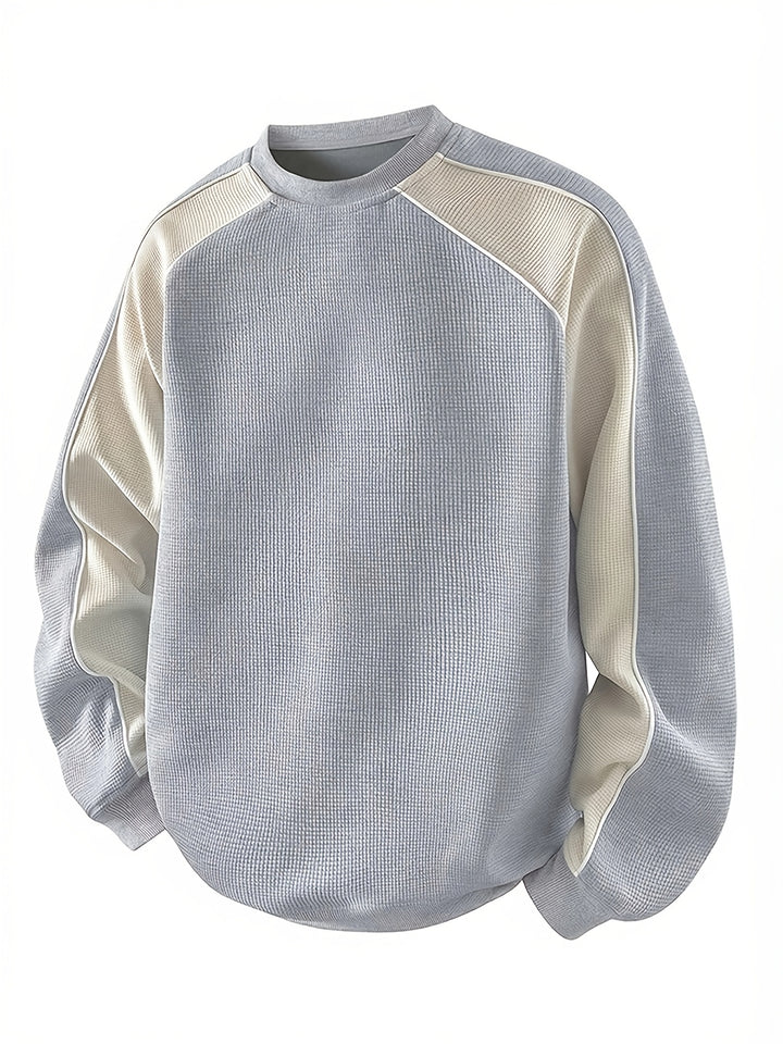 Elliot | Colour-Block Crew Neck Sweatshirt