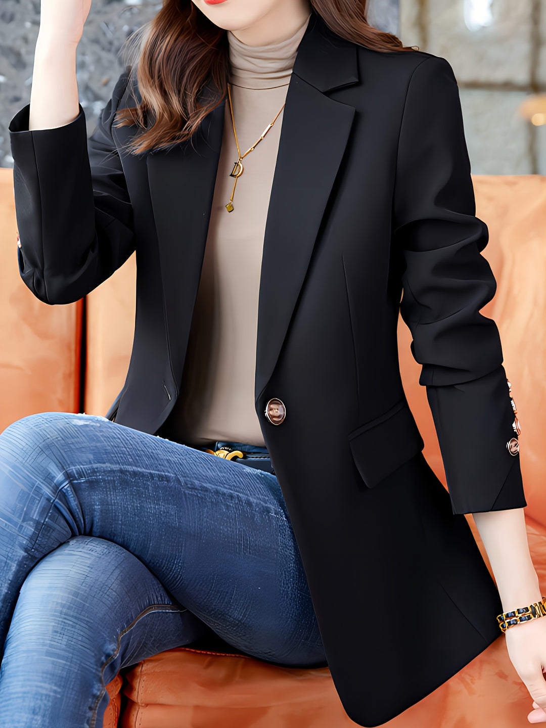 Charlotte | Tailored Longline Blazer