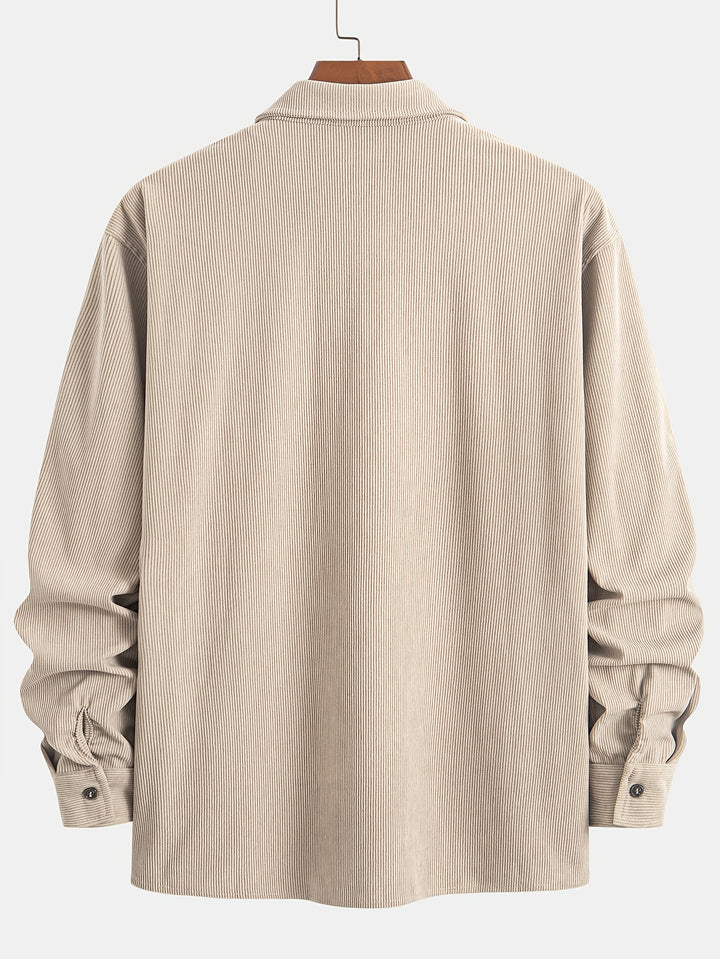 Dalton | Textured Ribbed Overshirt