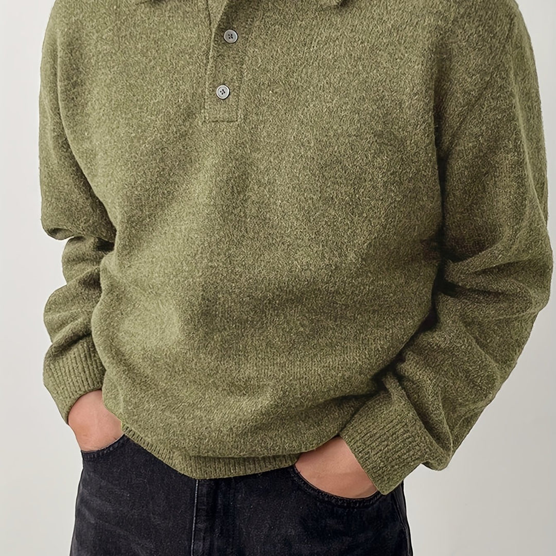 Franklin | Collared Knit Jumper