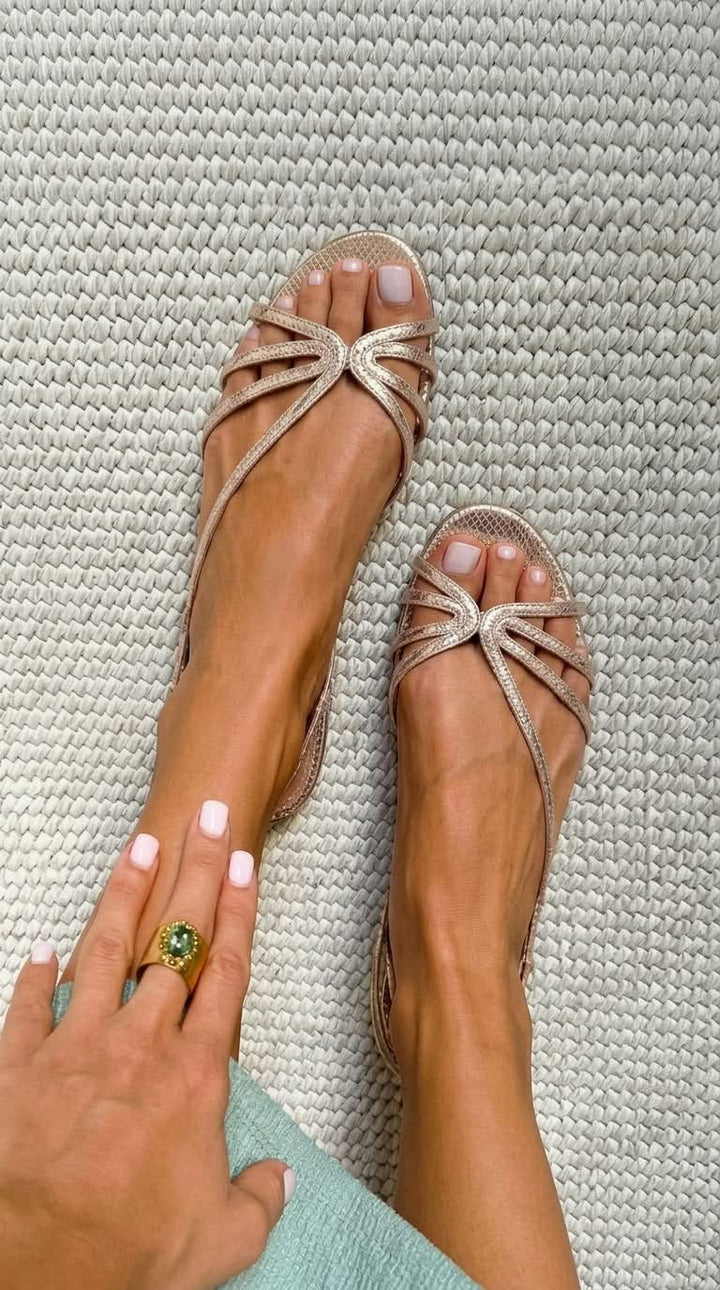 Angelique | Elegant Strappy Sandals