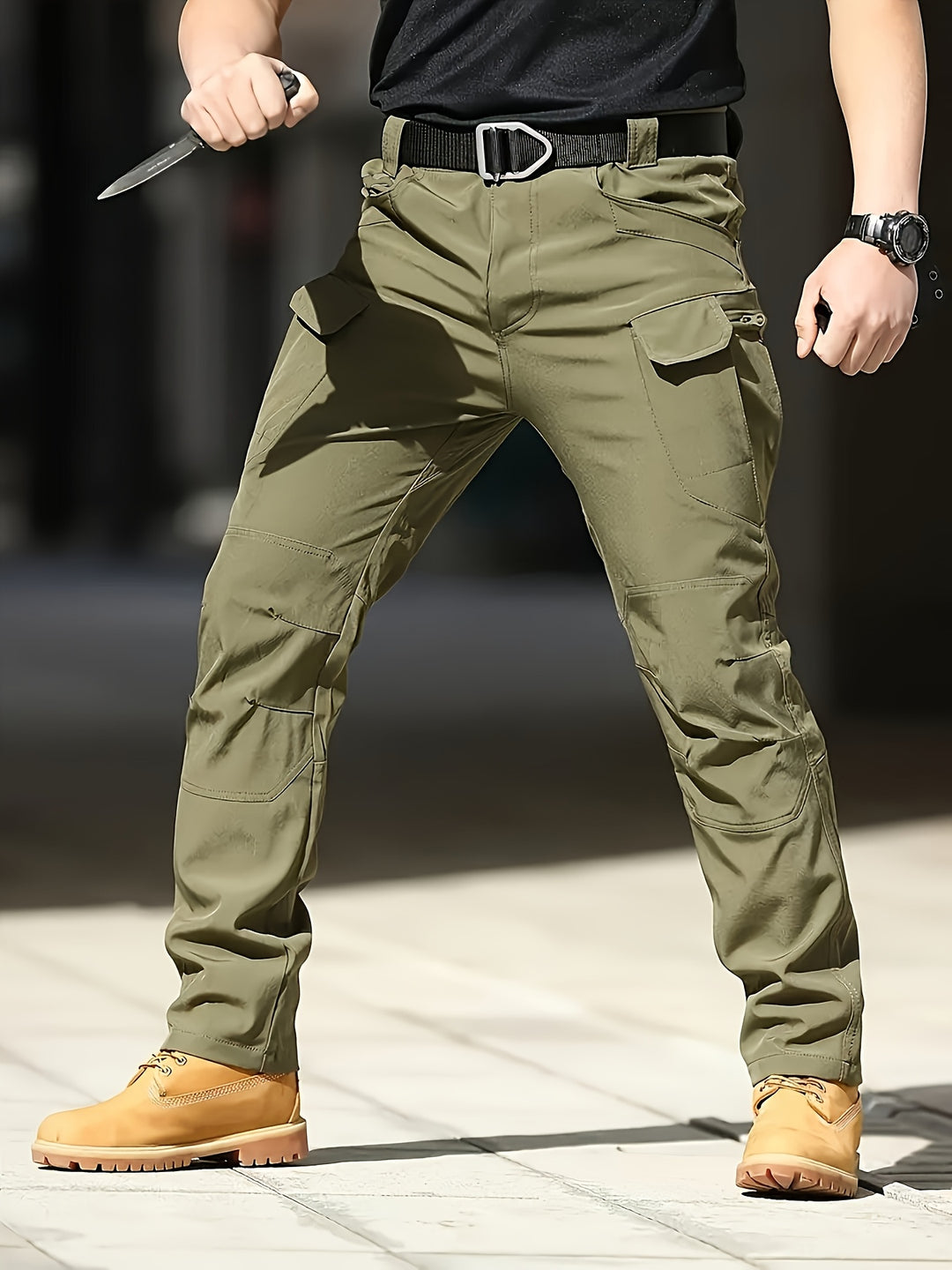 Curtis | Multi-Pocket Utility Trousers