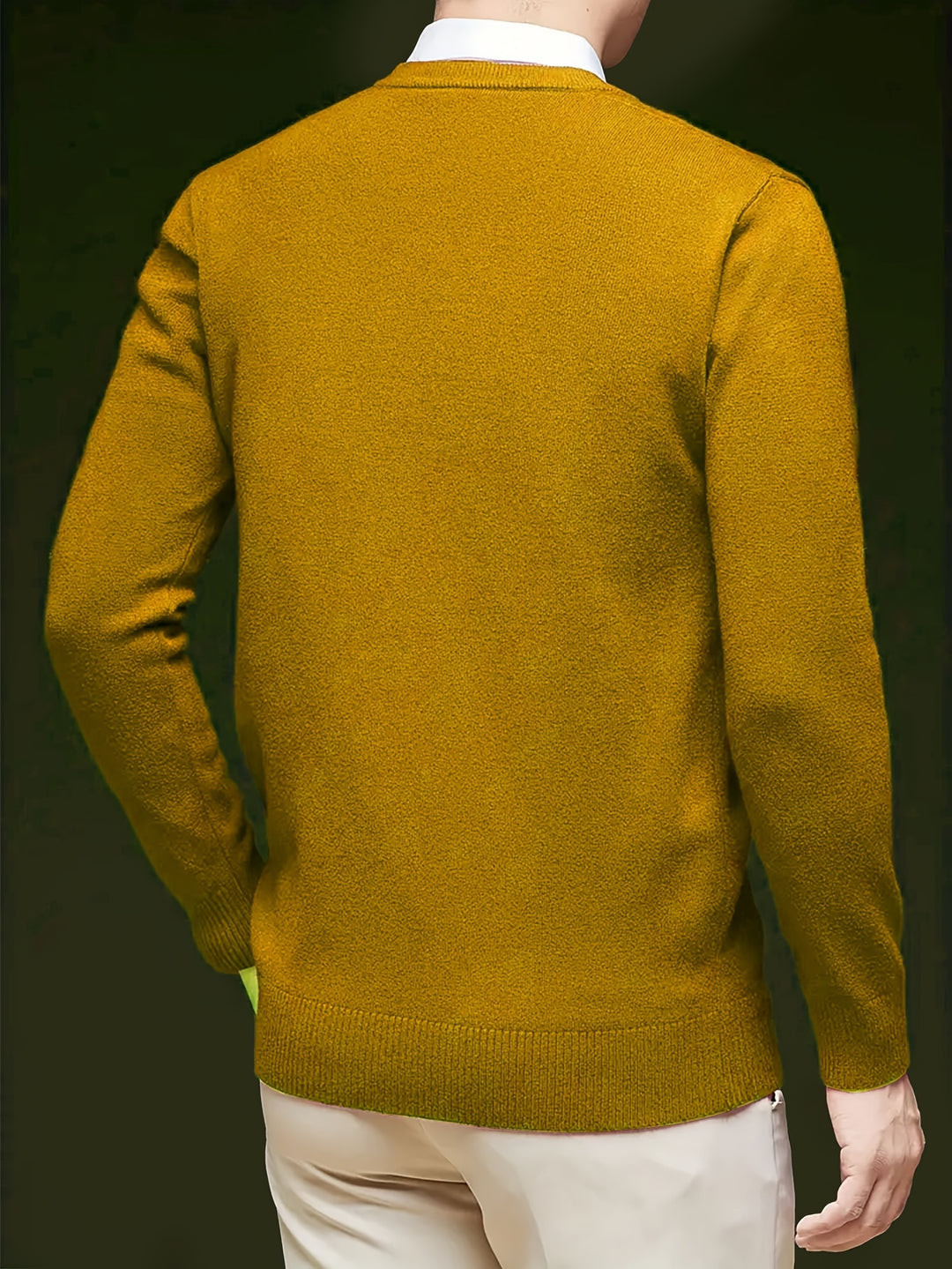 Lincoln | Refined V-Neck Jumper