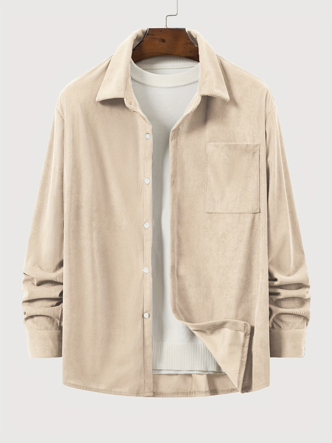 Sheldon | Relaxed Textured Button-Up Shirt